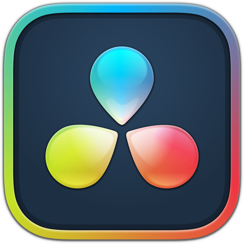 DaVinci Resolve logo